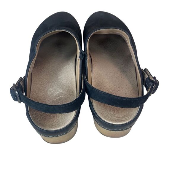 Dansko berry black burnished suede shoes Size 38 or 7.5-8 - Picture 7 of 10